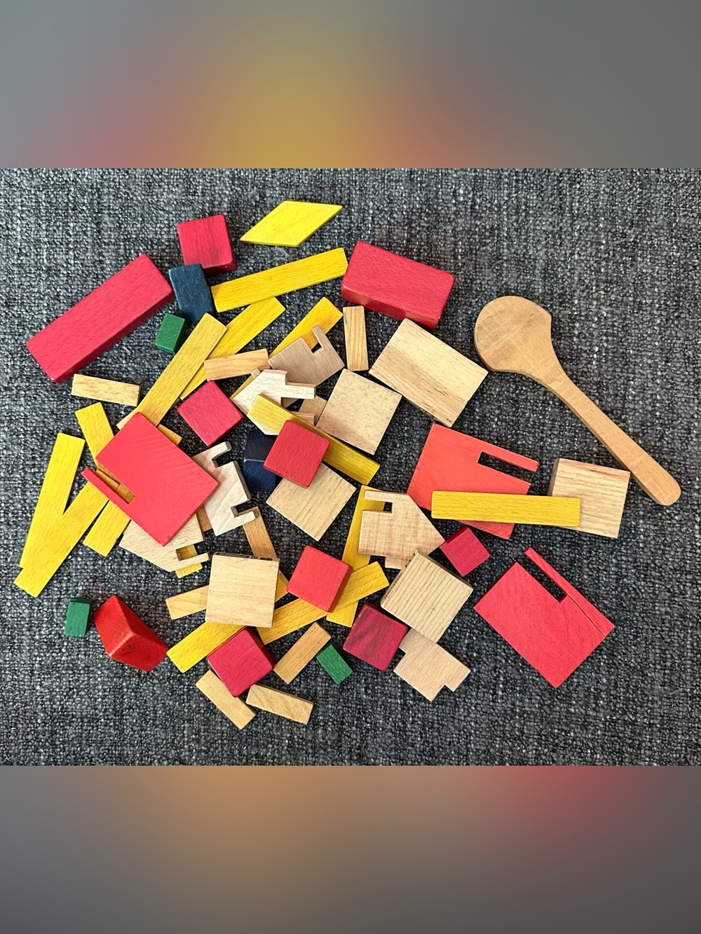 Wooden set • no set building design, just a lot of pieces to play around with